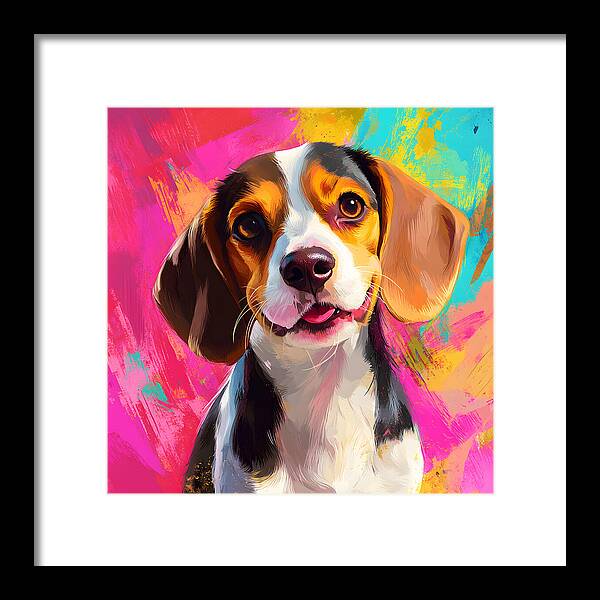 Pawsitivity - Framed Print