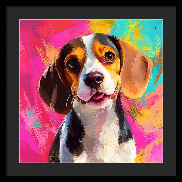 Pawsitivity - Framed Print