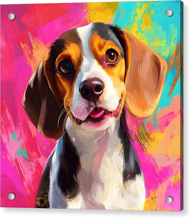 Pawsitivity - Acrylic Print