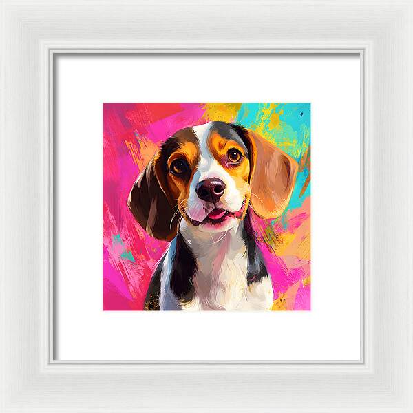 Pawsitivity - Framed Print