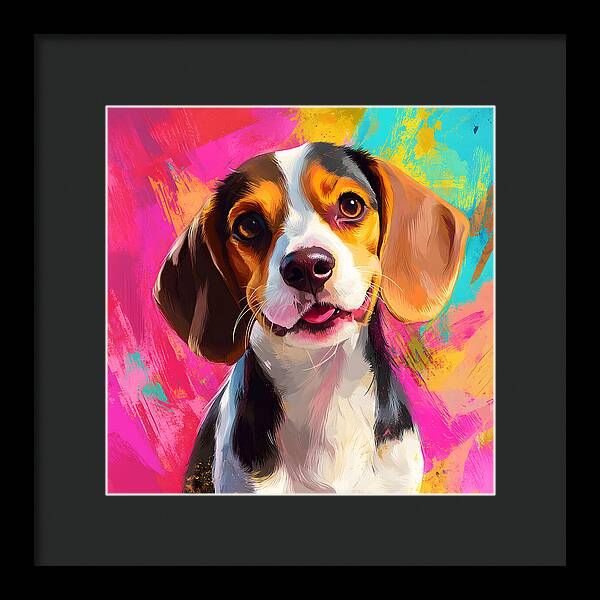 Pawsitivity - Framed Print