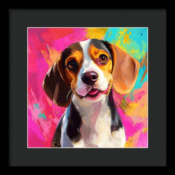 Pawsitivity - Framed Print