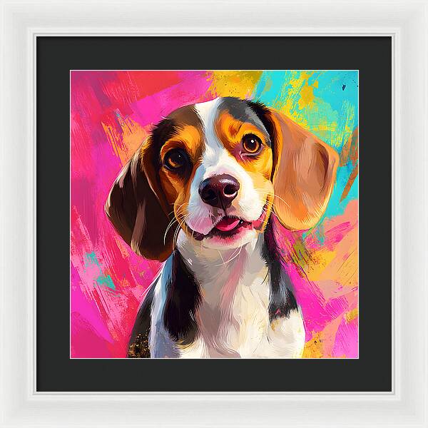 Pawsitivity - Framed Print