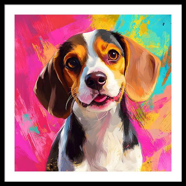 Pawsitivity - Framed Print