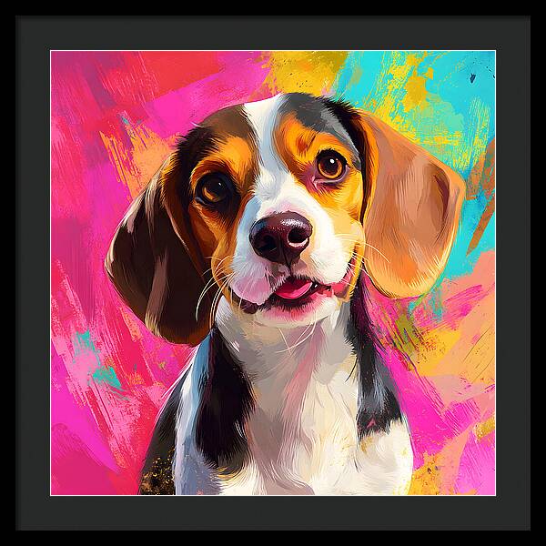 Pawsitivity - Framed Print