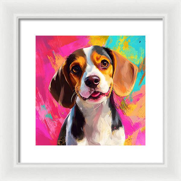 Pawsitivity - Framed Print