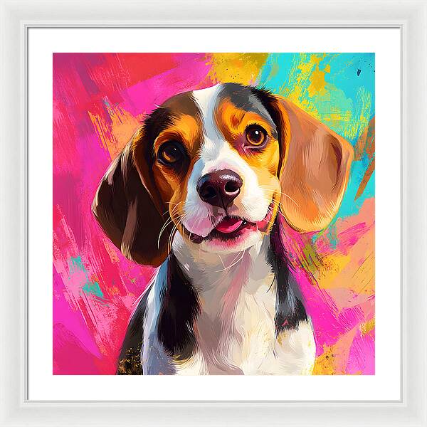 Pawsitivity - Framed Print