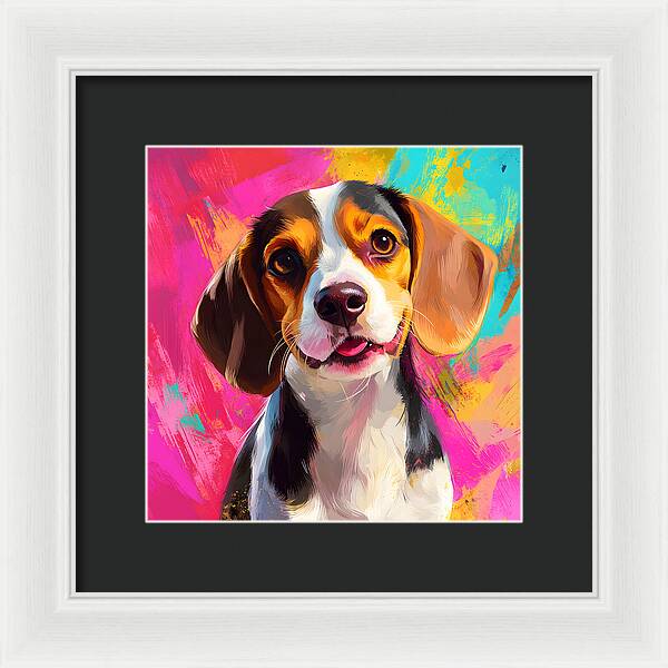 Pawsitivity - Framed Print