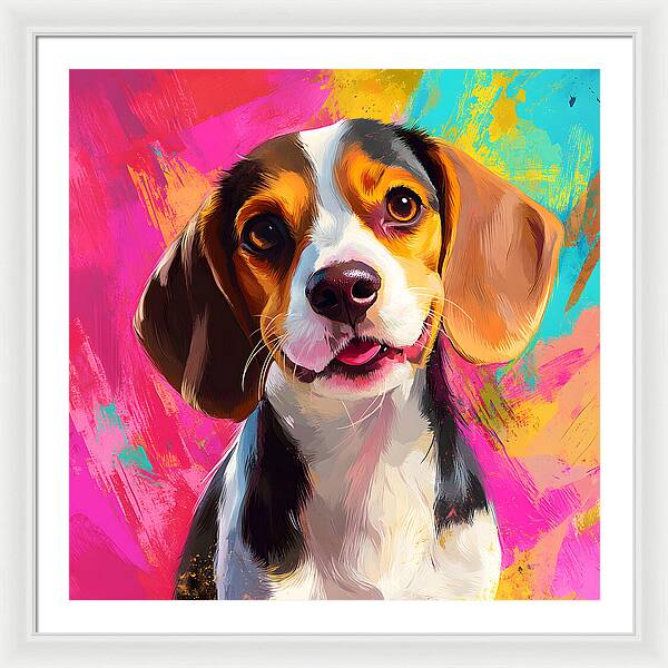 Pawsitivity - Framed Print