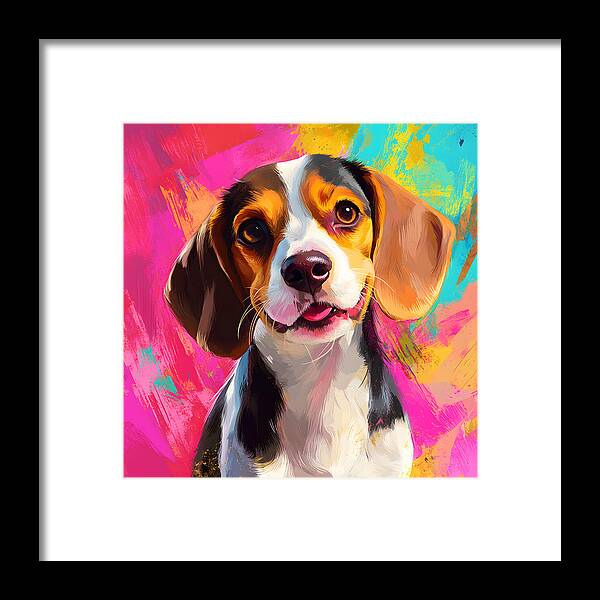 Pawsitivity - Framed Print