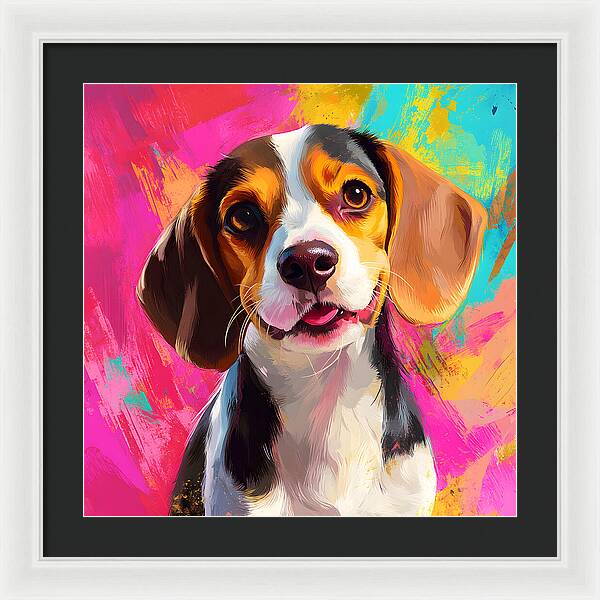 Pawsitivity - Framed Print