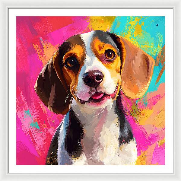 Pawsitivity - Framed Print