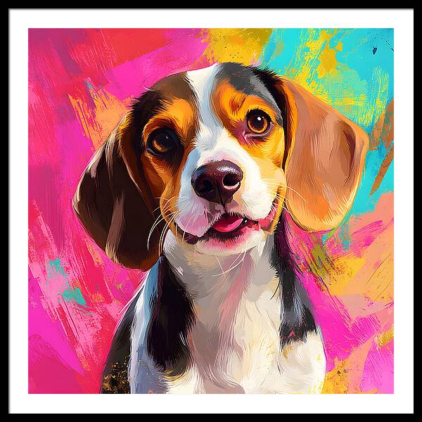 Pawsitivity - Framed Print