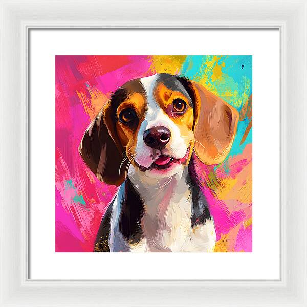 Pawsitivity - Framed Print