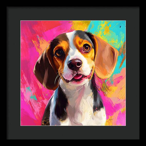 Pawsitivity - Framed Print