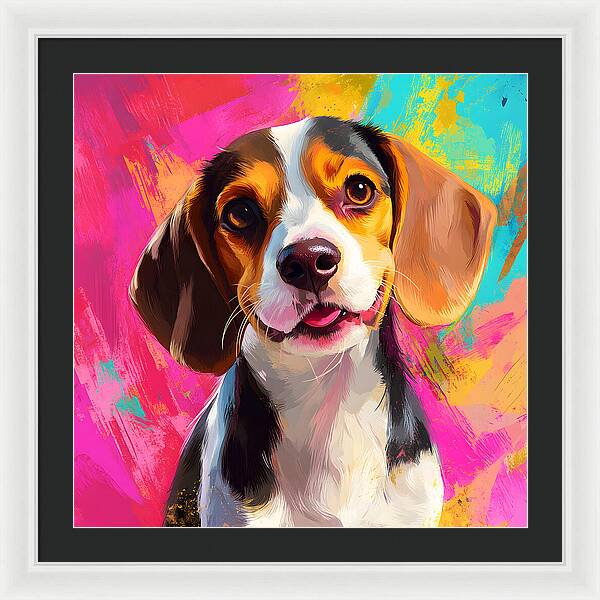 Pawsitivity - Framed Print