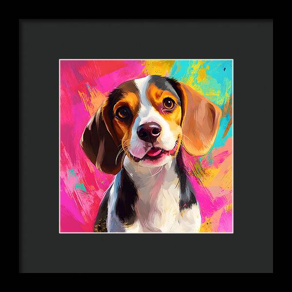 Pawsitivity - Framed Print