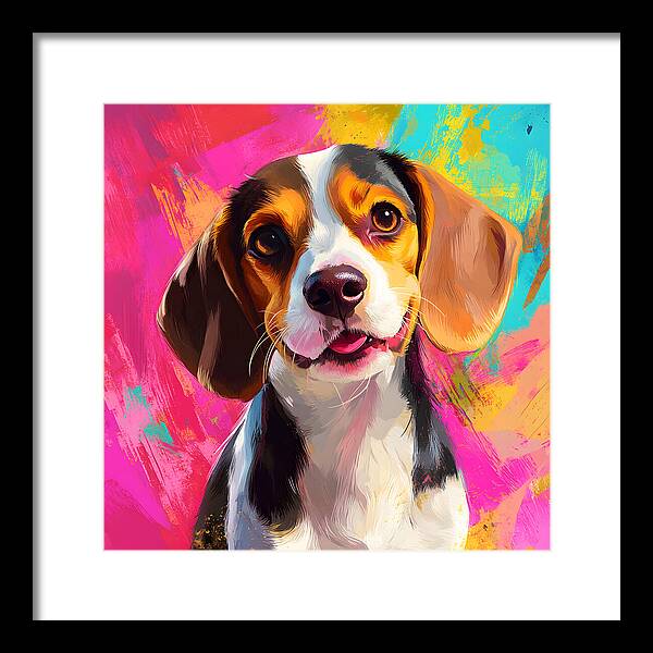 Pawsitivity - Framed Print