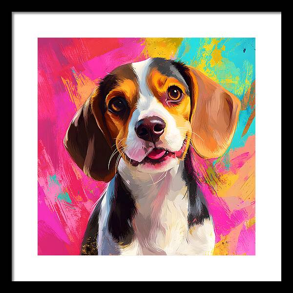 Pawsitivity - Framed Print