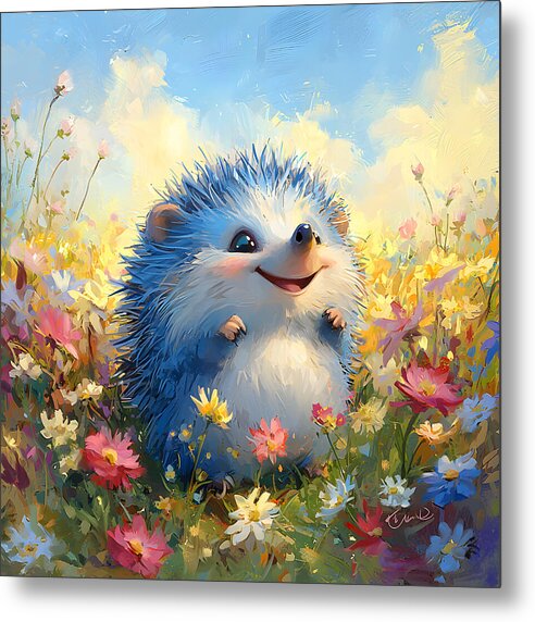 Prickles of Joy - Metal Print