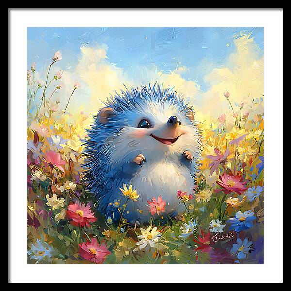 Prickles of Joy - Framed Print