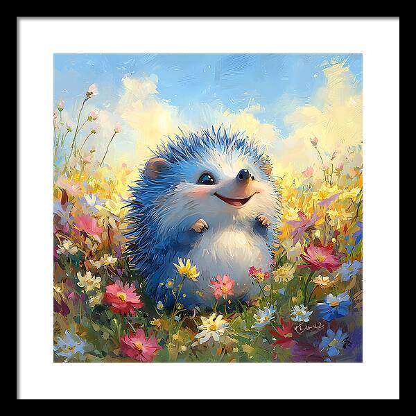 Prickles of Joy - Framed Print