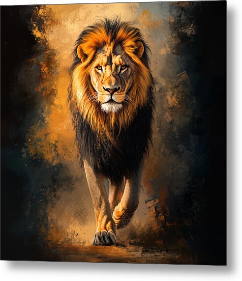 Pride and Power - Metal Print