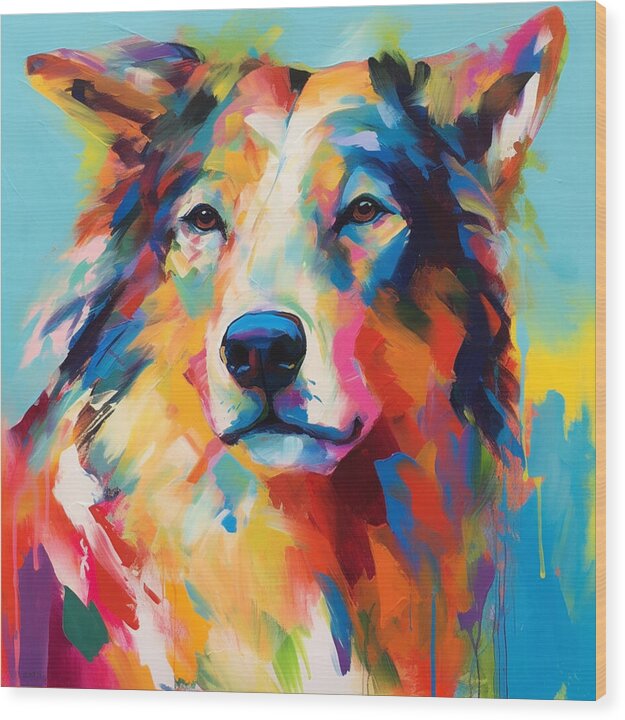 Prismatic Ponderings - Wood Print