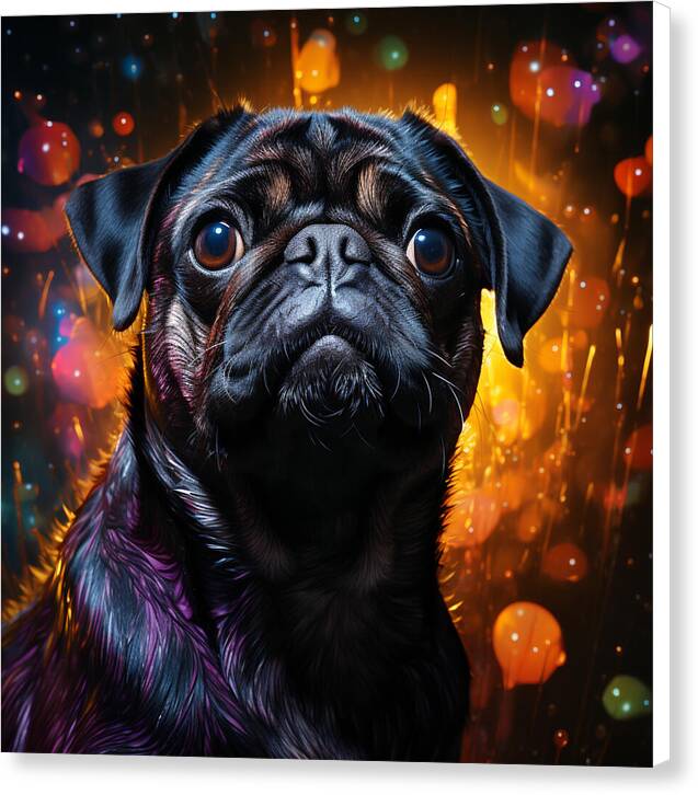 Pug Passion - Canvas Print
