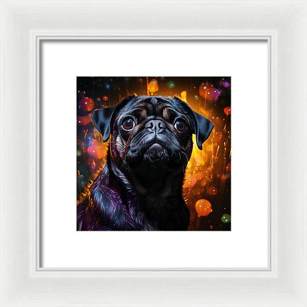 Pug Passion - Framed Print