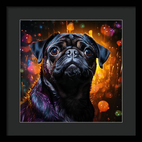 Pug Passion - Framed Print