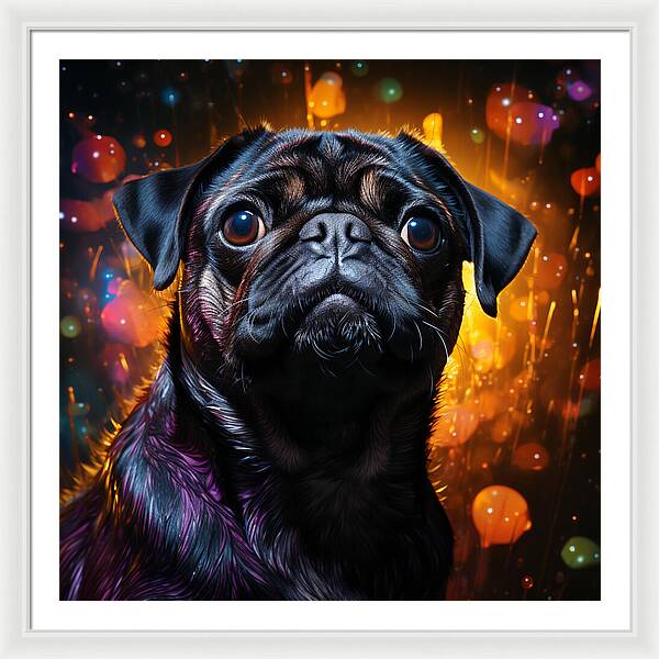 Pug Passion - Framed Print