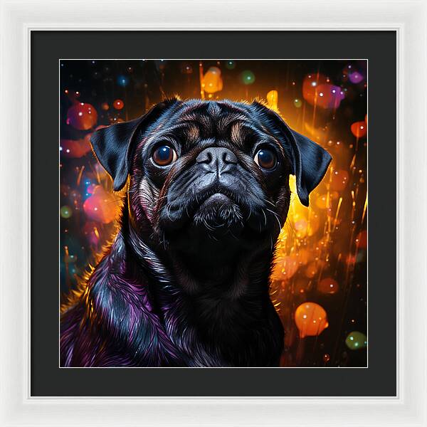 Pug Passion - Framed Print