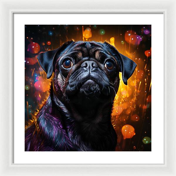 Pug Passion - Framed Print