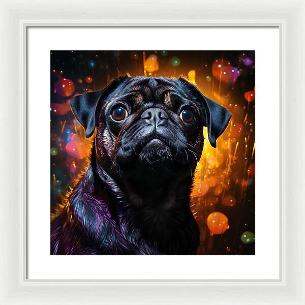 Pug Passion - Framed Print