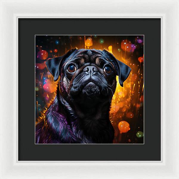 Pug Passion - Framed Print