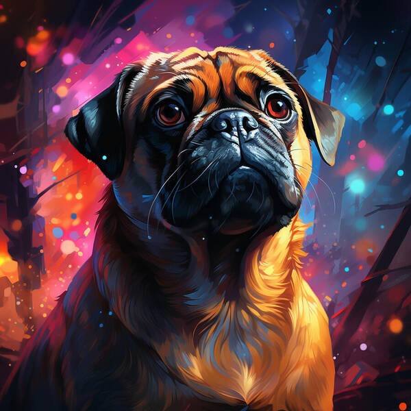Pugs Prism - Art Print