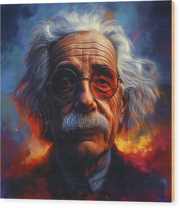 Quantum Cool - Wood Print