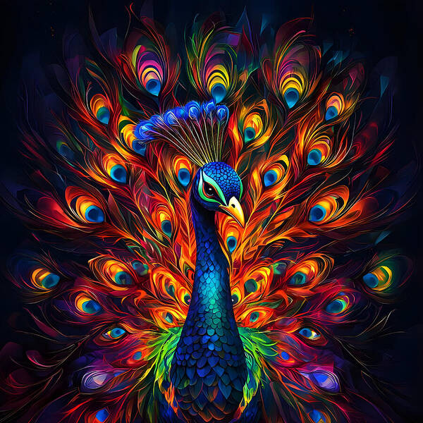 Radiant Plumage - Art Print