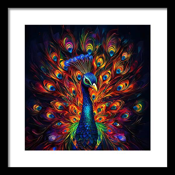 Radiant Plumage - Framed Print