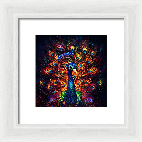 Radiant Plumage - Framed Print