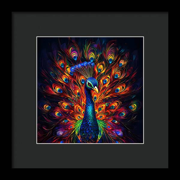 Radiant Plumage - Framed Print
