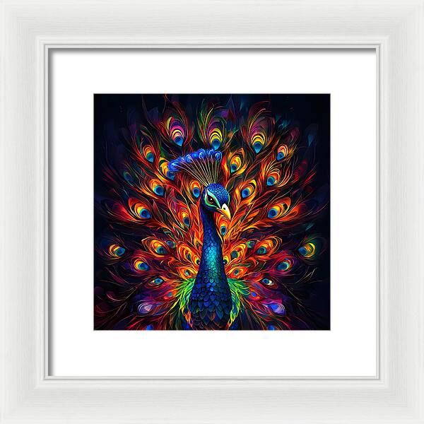 Radiant Plumage - Framed Print