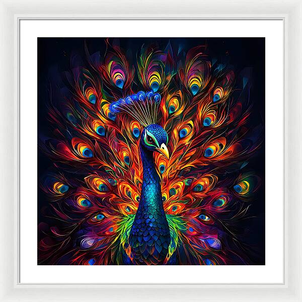 Radiant Plumage - Framed Print