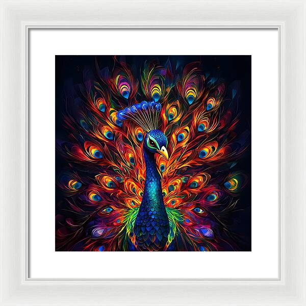 Radiant Plumage - Framed Print