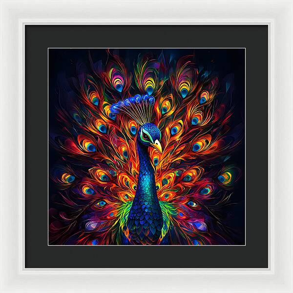 Radiant Plumage - Framed Print