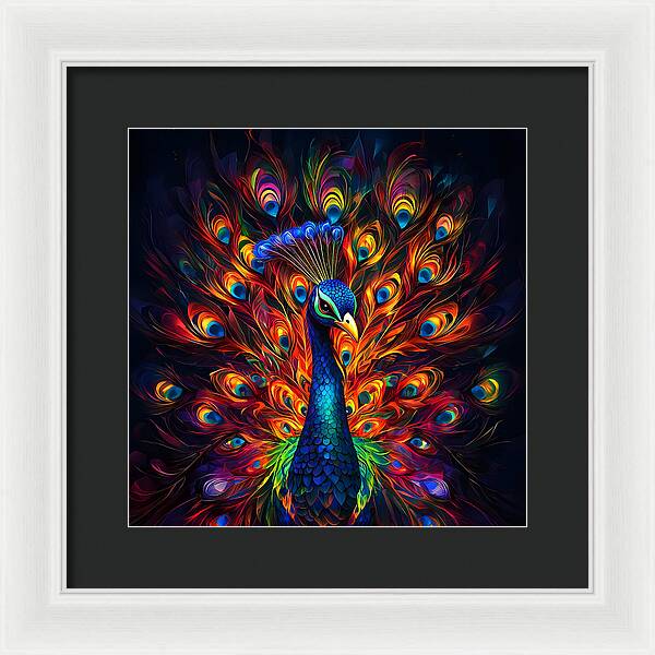 Radiant Plumage - Framed Print