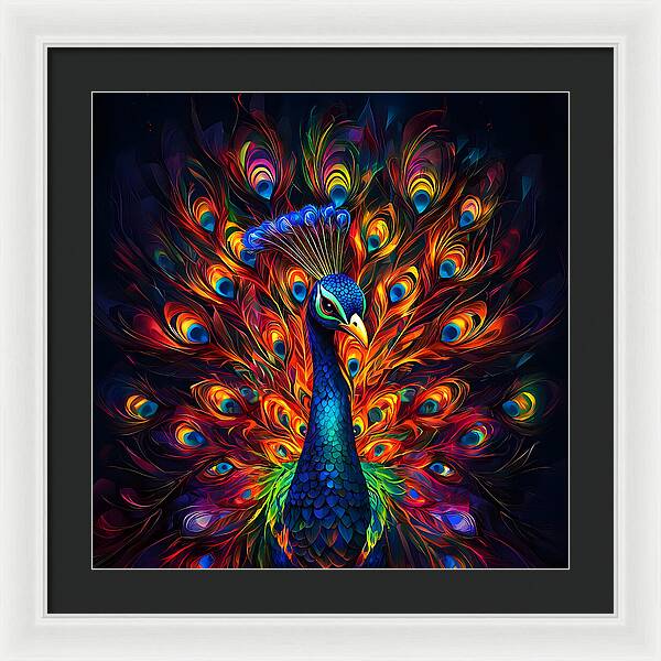 Radiant Plumage - Framed Print