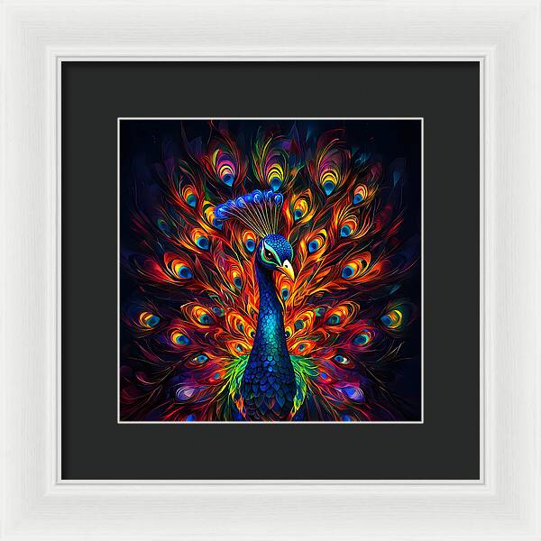 Radiant Plumage - Framed Print