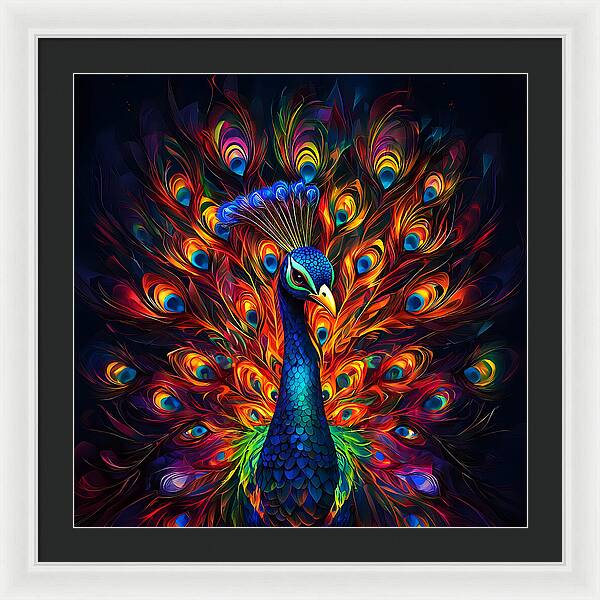 Radiant Plumage - Framed Print